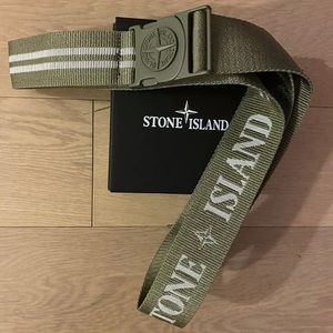Stone Island Belt Olive Green